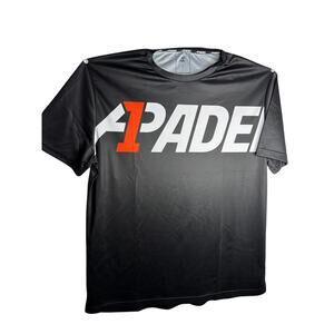 New York Yankees New Era A1 Padel Black T-Shirt Short Sleeve Size Large